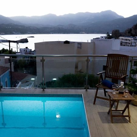 Sunset Brand New Luxury Apt With Pool & Sea View Карпатос Экстерьер фото