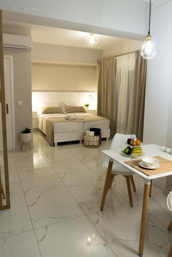 Sunset Brand New Luxury Apt With Pool & Sea View Карпатос Экстерьер фото
